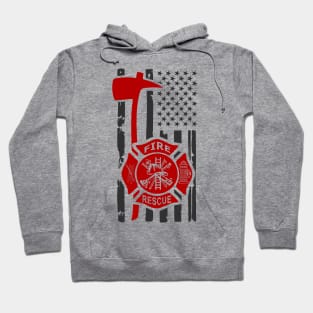 fire service support Hoodie